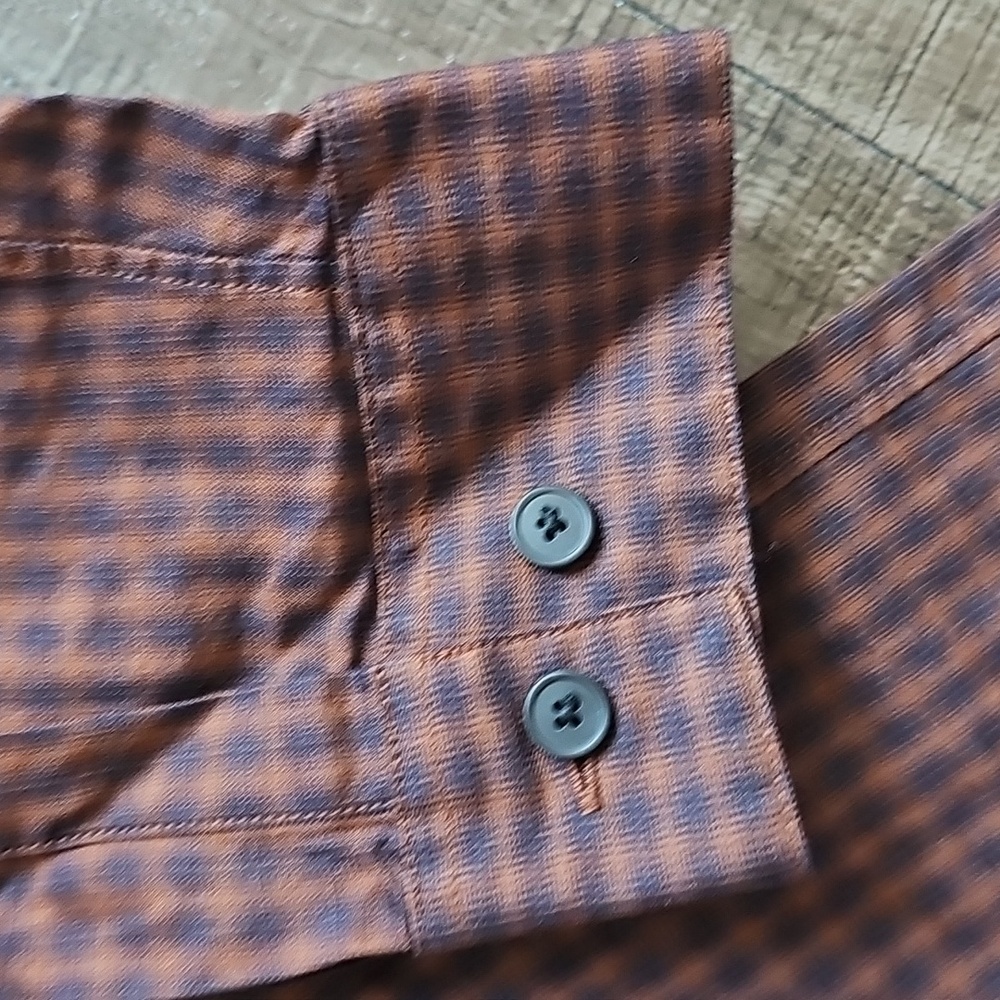 Theory - Checkered Button Down Shirt - image 4
